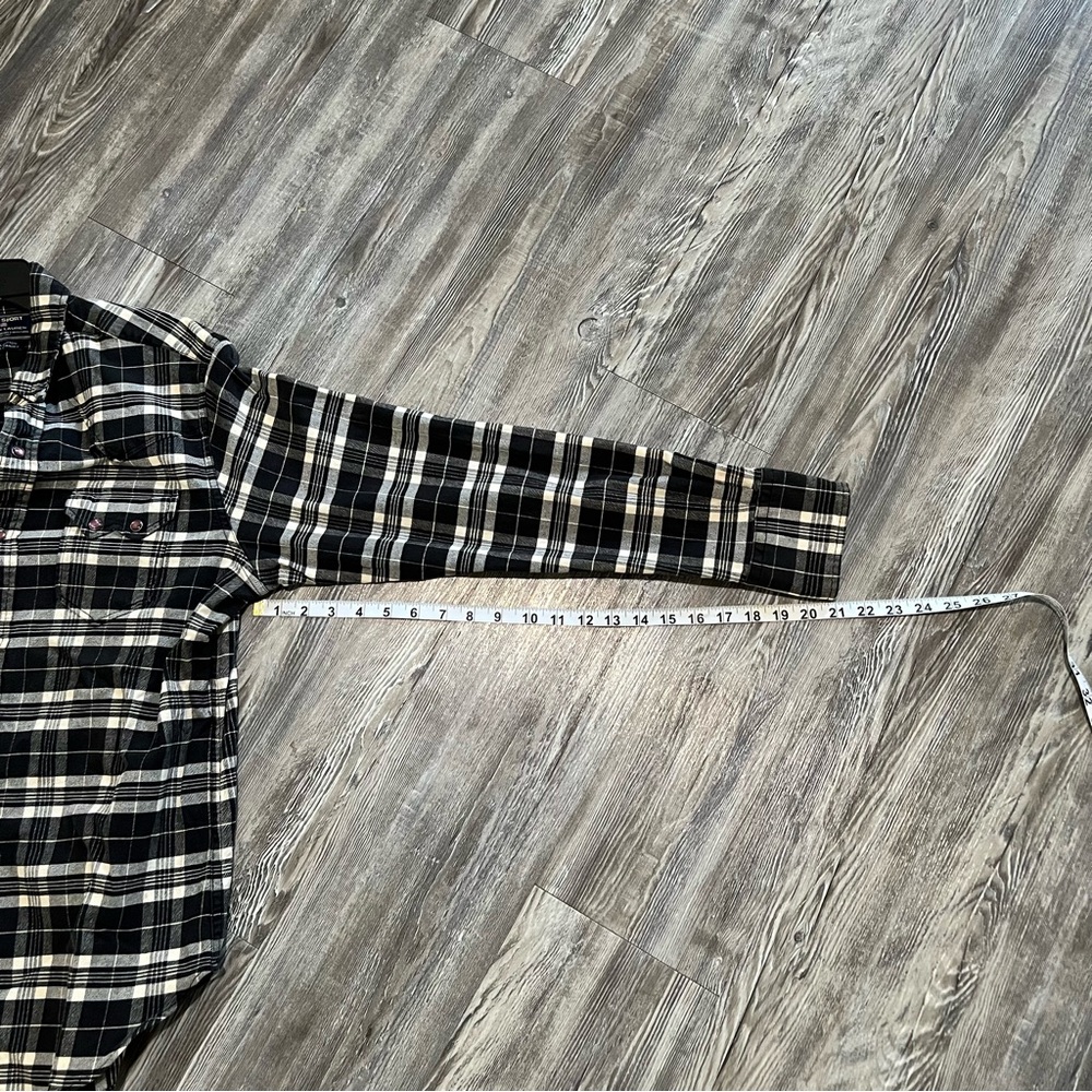 Vintage Polo Sport Purple Snap Button Flannel - Picture 7 of 7